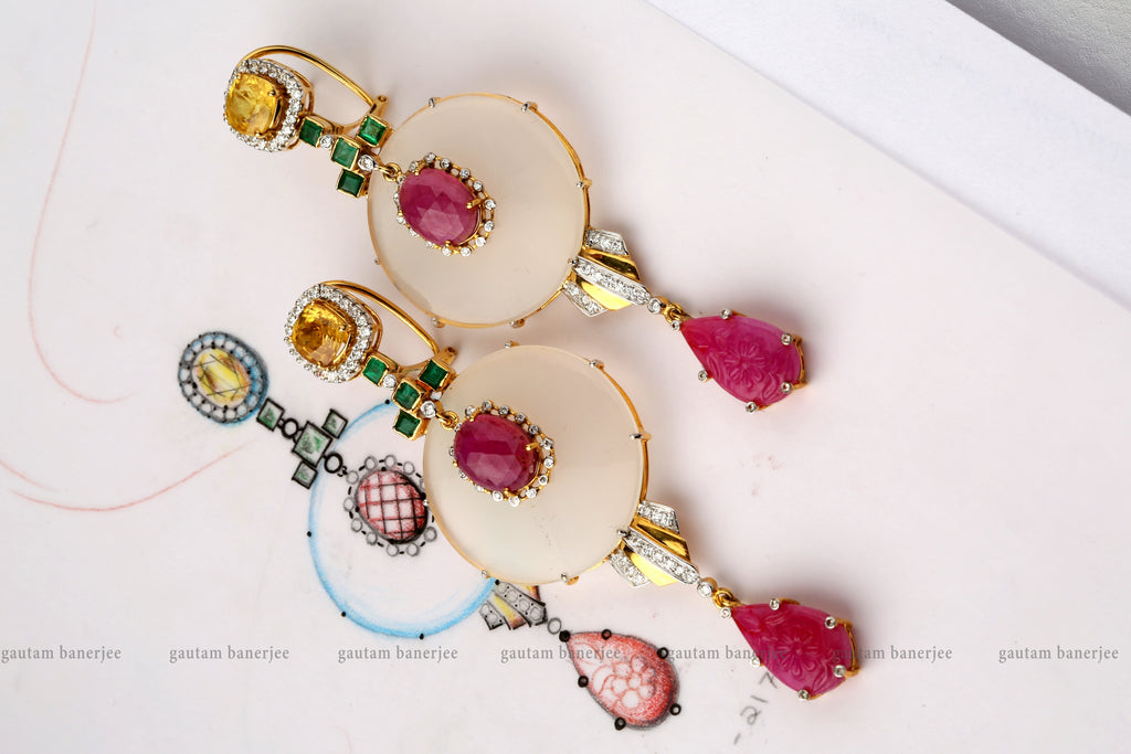 Love for gemstones.
