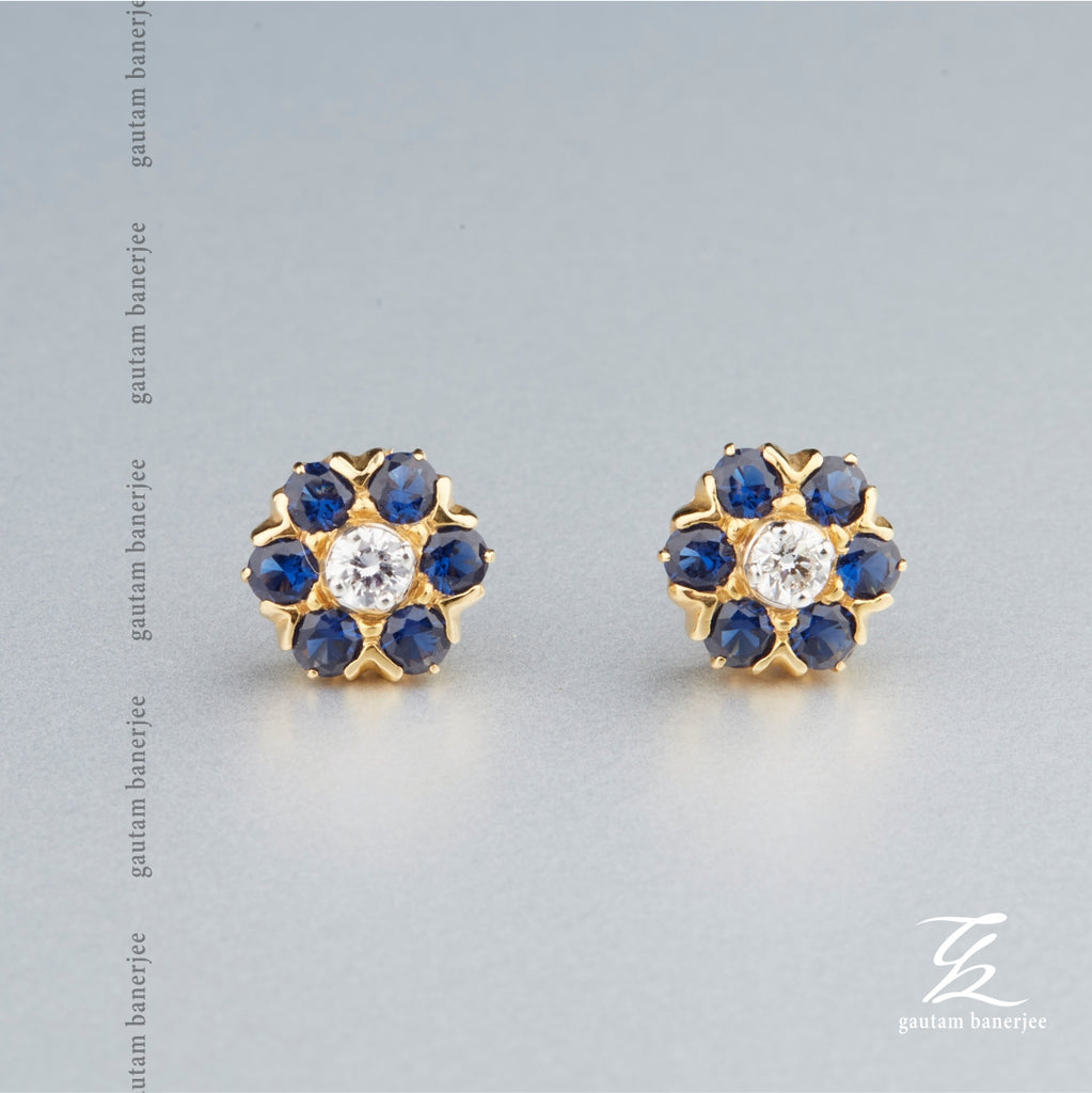 Midnight Blue Sparkles - E060