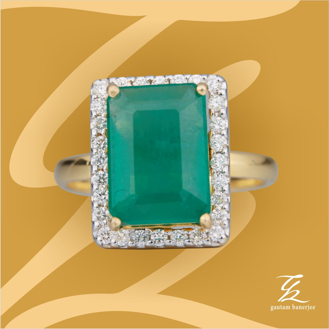 Divya Shakti 6.25-6.50 Carat Emerald Panna Gemstone Silver Ring For Men &  Women - Walmart.com