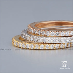 Trio Diamond Bands | R012